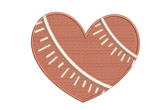 Baseball Stitch Heart Embroidery Design Review