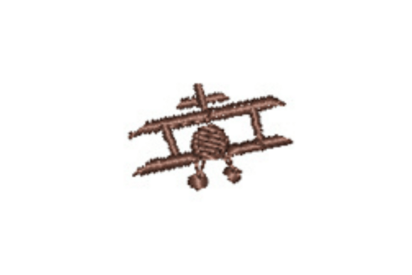 Biplane Mini Embroidery: A Vintage Gem for Your Etsy Shop