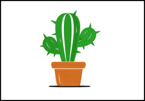 Cute Cactus Embroidery Design Review