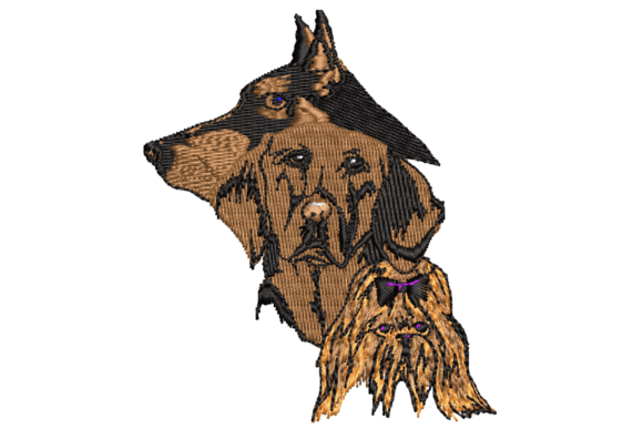 Dog Faces Embroidery Design Review