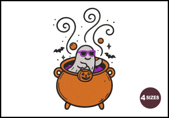 Ghost Cauldron Embroidery Review