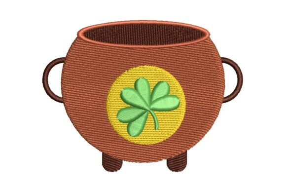 Lucky Shamrock Pot Embroidery Design Review